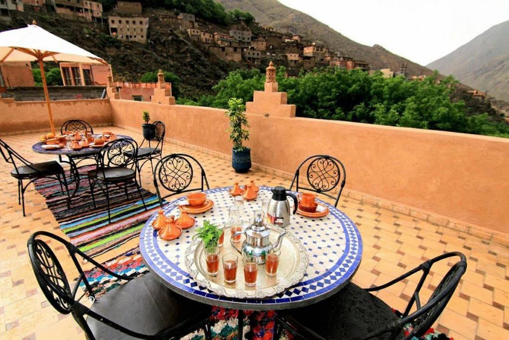 Atlas Mazik Lodge Mountain Views Imlil  Bagian luar foto